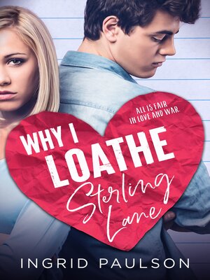 cover image of Why I Loathe Sterling Lane